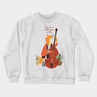 jazzy fox Crewneck Sweatshirt